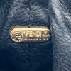 フェンディ FENDI ズッキーノ ハンドバッグ ブラウン ナイロンジャガード レディース ポーチ
