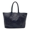 ゴヤール GOYARD サンルイPM ネイビー ゴヤールディンキャンバス/レザー レディース トートバッグ