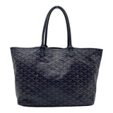 ゴヤール GOYARD サンルイPM ネイビー ゴヤールディンキャンバス/レザー レディース トートバッグ