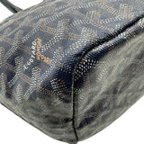 ゴヤール GOYARD サンルイPM ネイビー ゴヤールディンキャンバス/レザー レディース トートバッグ