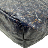 ゴヤール GOYARD サンルイPM ネイビー ゴヤールディンキャンバス/レザー レディース トートバッグ