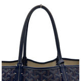 ゴヤール GOYARD サンルイPM ネイビー ゴヤールディンキャンバス/レザー レディース トートバッグ