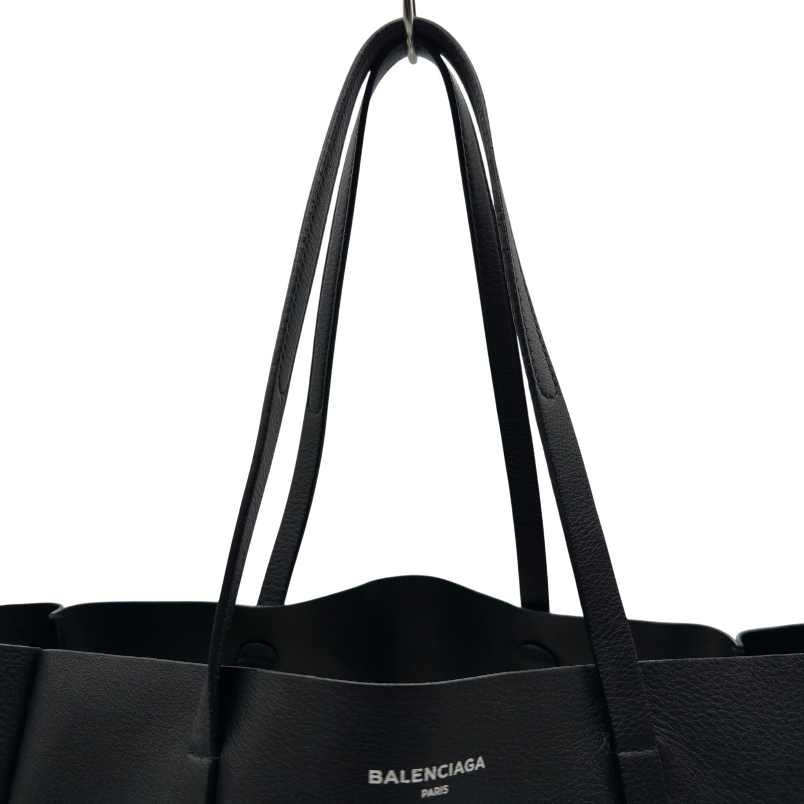 バレンシアガ BALENCIAGA エヴリデイトートS 475199 ブラック レザー