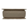 ボッテガ・ヴェネタ BOTTEGA VENETA イントレチャート フラップ ショルダーバッグ アイボリー レザー レディース ショルダーバッグ