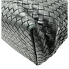 ボッテガ・ヴェネタ BOTTEGA VENETA イントレチャート トートバッグ 169612 ブラック レザー レディース トートバッグ