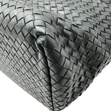 ボッテガ・ヴェネタ BOTTEGA VENETA イントレチャート トートバッグ 169612 ブラック レザー レディース トートバッグ