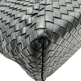 ボッテガ・ヴェネタ BOTTEGA VENETA イントレチャート トートバッグ 169612 ブラック レザー レディース トートバッグ