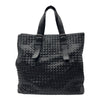 ボッテガ・ヴェネタ BOTTEGA VENETA イントレチャート トートバッグ 169612 ブラック レザー レディース トートバッグ