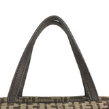 フェンディ FENDI ズッカ ミニバッグ ブラウン ナイロンジャガード レディース トートバッグ