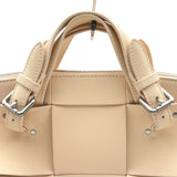 ボッテガ・ヴェネタ BOTTEGA VENETA アルコツールトート ライトベージュ レザー レディース ショルダーバッグ