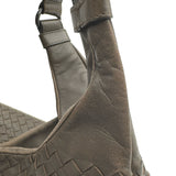 ボッテガ・ヴェネタ BOTTEGA VENETA カンパーナ ホーボーバッグ 125787 ブラウン レザー レディース トートバッグ
