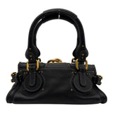 クロエ Chloe パディントン ミニバッグ ブラック レザー レディース ハンドバッグ