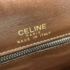 セリーヌ CELINE 馬車金具 ショルダーバッグ ブラウン レザー レディース ショルダーバッグ