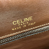 セリーヌ CELINE 馬車金具 ショルダーバッグ ブラウン レザー レディース ショルダーバッグ