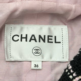 シャネル CHANEL ツイードフーデッドコート P77290 ブラック ツイード レディース その他アウター