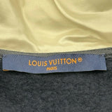 ルイ・ヴィトン LOUIS VUITTON ハイブリッドモノグラムフーデッドブルゾン HOY71W ネイビー コットン メンズ ブルゾン