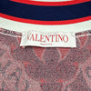 ヴァレンティノ VALENTINO ジャガードジップワンピース 1B3KD08Q7ED ネイビー レーヨン レディース ワンピース