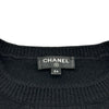シャネル CHANEL ココマークエンブレムカシミヤニットセーター P64669 ブラック カシミヤ レディース セーター