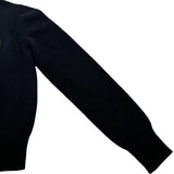 シャネル CHANEL ココマークエンブレムカシミヤニットセーター P64669 ブラック カシミヤ レディース セーター