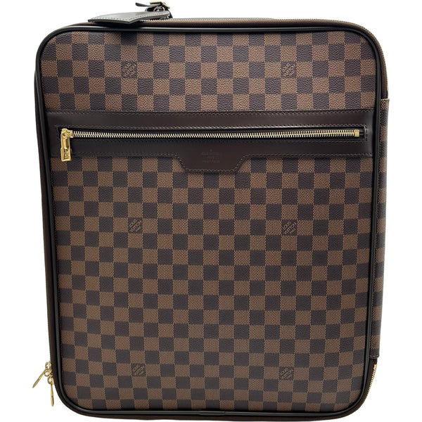 ルイ・ヴィトン LOUIS VUITTON ぺガス45 N23293 ブラウン ダミエ ユニ