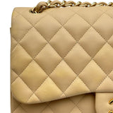 シャネル CHANEL マトラッセ30 A58600 19番台 ベージュ ゴールド金具 ラムスキン レディース ショルダーバッグ