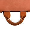 エルメス HERMES ヴァルパライソMM オレンジ シルバー金具 トワル レディース トートバッグ