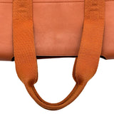 エルメス HERMES ヴァルパライソMM オレンジ シルバー金具 トワル レディース トートバッグ