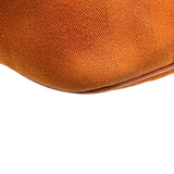 エルメス HERMES ヴァルパライソMM オレンジ シルバー金具 トワル レディース トートバッグ