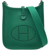 エルメス HERMES エヴリンTPM W刻印 ヴェールヴェルティゴ シルバー金具 トリヨン レディース ショルダーバッグ