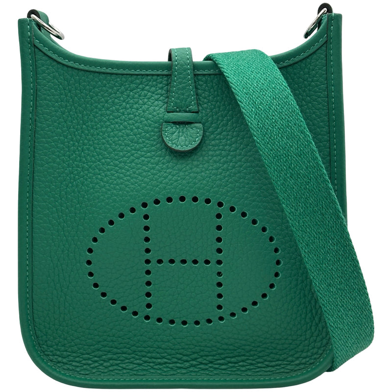 エルメス HERMES エヴリンTPM W刻印 ヴェールヴェルティゴ シルバー