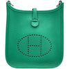 エルメス HERMES エヴリンTPM W刻印 ヴェールヴェルティゴ シルバー金具 トリヨン レディース ショルダーバッグ