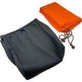 エルメス HERMES エールバッグTPM □H刻印 ネイビー シルバー金具 トワル レディース ショルダーバッグ