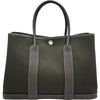 エルメス HERMES ガーデンパーティTPM K刻印 ブラウン シルバー金具 トワル レディース トートバッグ
