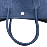エルメス HERMES ガーデンパーティTPM C刻印 ブルーブライトン シルバー金具 ネゴンダ レディース ハンドバッグ