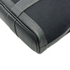 エルメス HERMES ガーデンファイルPM ▢I刻印 ブラック シルバー金具 トワル レディース トートバッグ