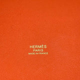 エルメス HERMES ピコタンロックPM カーゴ U刻印 オレンジ ゴールド金具 トワル/スイフト レディース ハンドバッグ