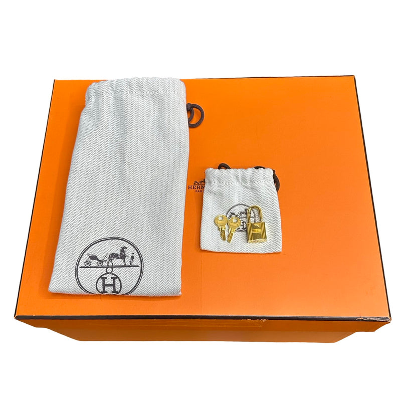 エルメス HERMES ピコタンロックPM カーゴ U刻印 オレンジ ゴールド