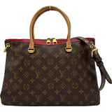 ルイ・ヴィトン LOUIS VUITTON パラス M41175 ブラウン モノグラムキャンバス レディース ショルダーバッグ
