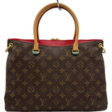 ルイ・ヴィトン LOUIS VUITTON パラス M41175 ブラウン モノグラムキャンバス レディース ショルダーバッグ