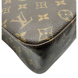ルイ・ヴィトン LOUIS VUITTON ルーピングGM M51145 ブラウン モノグラム/レザー レディース ショルダーバッグ