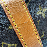 ルイ・ヴィトン LOUIS VUITTON キーポル・バンドリエール55 M41414 ブラウン モノグラム/レザー メンズ ボストンバッグ