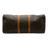 ルイ・ヴィトン LOUIS VUITTON キーポル・バンドリエール55 M41414 ブラウン モノグラム/レザー メンズ ボストンバッグ