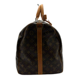 ルイ・ヴィトン LOUIS VUITTON キーポル・バンドリエール55 M41414 ブラウン モノグラム/レザー メンズ ボストンバッグ