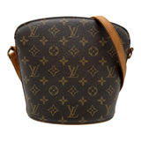 ルイ・ヴィトン LOUIS VUITTON ドルーオ M51290 ブラウン モノグラム/レザー レディース ショルダーバッグ