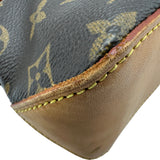 ルイ・ヴィトン LOUIS VUITTON トロター M51240 ブラウン モノグラム/レザー レディース ショルダーバッグ