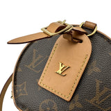 ルイ・ヴィトン LOUIS VUITTON ミニ ポワットシャポー M44699 ブラウン モノグラム/レザー レディース ショルダーバッグ