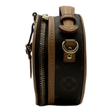 ルイ・ヴィトン LOUIS VUITTON ミニ ポワットシャポー M44699 ブラウン モノグラム/レザー レディース ショルダーバッグ