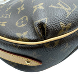 ルイ・ヴィトン LOUIS VUITTON トゥラムPM M40076 ブラウン モノグラム/レザー レディース ショルダーバッグ