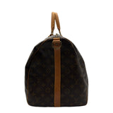 ルイ・ヴィトン LOUIS VUITTON キーポル・バンドリエール55 M41414 ブラウン モノグラム/レザー メンズ ボストンバッグ