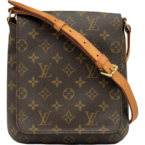 美品 ルイヴィトン モノグラム ミュゼットサルサ M51258 ショルダーバッグ ルイ・ヴィトン LOUIS VUITTON ミュゼット・サルサ ショート M51258